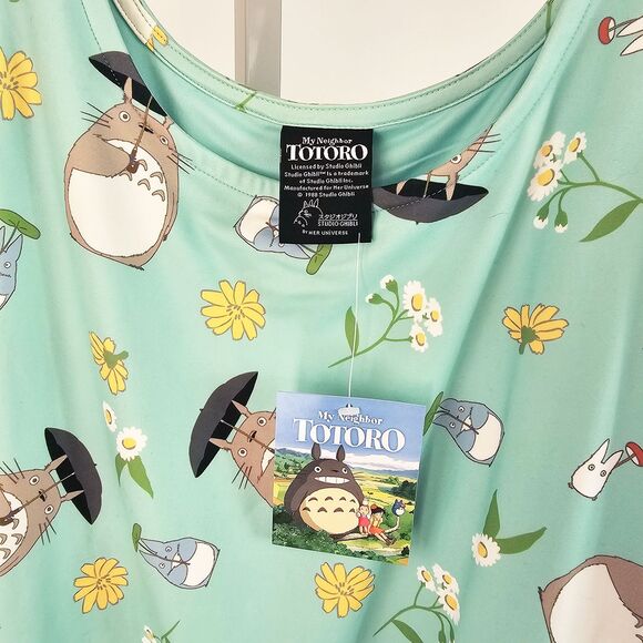 My Neighbor Totoro Studio Ghibli Her Universe Size 4 3X/4X Hot Topic Dress - Picture 3 of 6